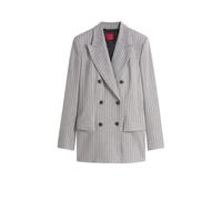 HUGO Blazer regular fit a clessidra in tessuto gessato - Style Ankati, 50568955 Grigio a motivi 44