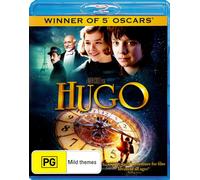 Hugo (Blu-ray) Frances de la Tour Chloë Moretz Sacha Baron Cohen Jude Law