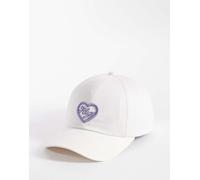 HUGO Blue - Astryd - Cappellino bianco con logo a cuore One Size