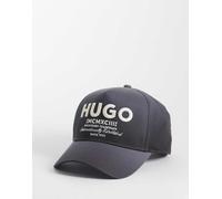 HUGO Cappellino in twill di cotone con logo ricamato in 3D - Style Merk-Degradè, 50560345 Nero pz.
