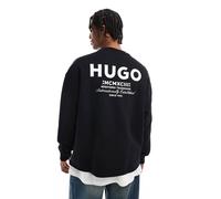 HUGO Blue - Naviu - Felpa nera-Nero 2XL