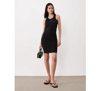 HUGO Vestito in cotone elasticizzato con logo Happy HUGO - Style Necerie_B, 50563773 Nero L
