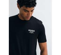 HUGO - Blue Nesptee - T-shirt regular fit nera-Nero 2XL