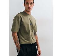 Hugo Blue T-shirt con logo sul petto verde 2XL