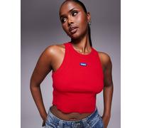 HUGO Blue - Top senza maniche mini rosso XXL