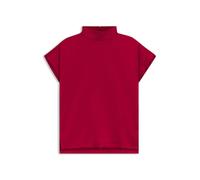 HUGO Blusa in satin fluido con collo a lupetto - Style Caneli-1, 50525896 Rosso scuro 38