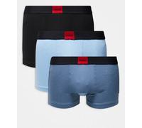 HUGO - Bodywear - Confezione da 3 boxer aderenti multicolore W38