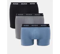 HUGO Bodywear - Confezione da 3 paia di boxer multicolore W32