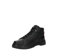 HUGO Boots stringati 'Urian' grigio scuro / rosso / nero Uomo HUGO 46 grigio scuro / rosso / nero