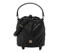 Hugo Chris 2.0 Borsa a secchiello nero, pelle sintetica, donna