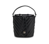 HUGO Borsa a secchiello in similpelle con impunture e logo scomposto - Style Chris 2.0 QU_Drawstr, 50557907 Nero pz.