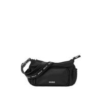 HUGO Borsa a spalla 'Bel' nero / bianco Donna HUGO One Size nero / bianco