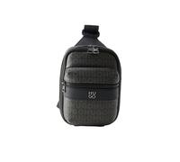 HUGO Borsa a tracolla 'Quantic_M' antracite / nero Uomo HUGO One Size