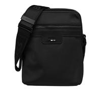Hugo - Borsa Compatta Nera in Materiale Sintetico con Zip Frontale - - Bags - Uomo - Nero - ONE SIZE