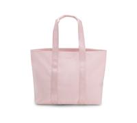 HUGO Borsa tote in tela di cotone con cinturini con logo - Style Becky CA_Tote, 50563013 Rosa chiaro pz.