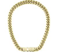BOSS Jewelry Collana a catena da uomo Collezione KASSY in Acciaio Inossidabile, Oro (Yellow Gold), Taglia Unica