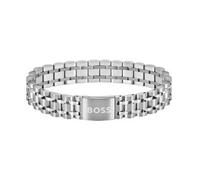 BOSS Bracciale color argento con chiusura magnetica con logo - Style OWAN, HB1580644 Argento pz.