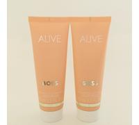 Hugo Boss Alive Perfumed Hand and Body Lotion 150ml ( 2 X 75ml ) Nuovo
