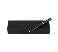BOSS Hugo Ballpoint Pen Formazione a spina di pesce, cromato