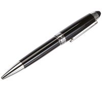 BOSS HUGO Penna a sfera ICON nera. high-end ed elegante con ricarica, con punta M.