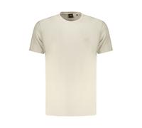Hugo Boss Beige Cotton Men T-Shirt - 3XL