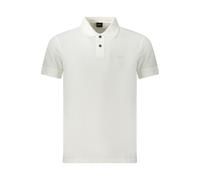 Hugo Boss Bianco Cotton Men Polo - S