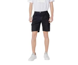 Hugo Boss Black Cotton Bermuda Shorts - W33