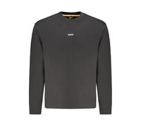 Hugo Boss Black Cotton Men Sweatshirt - M