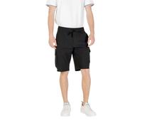 Hugo Boss Black Polyester Bermuda Shorts - IT54 | XXL