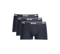 Hugo Boss Blue Cotton Men Boxer Underwear - XL