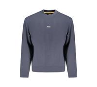 Hugo Boss Blue Cotton Men Sweater - M