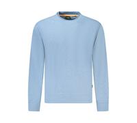 Hugo Boss Blue Cotton Men Sweater - M