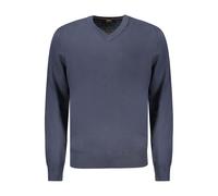 Hugo Boss Blue Cotton Men's Long-Sleeved T-Shirt - 3XL