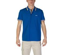 Hugo Boss Blue Cotton Polo Shirt - IT46 | M