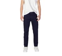 Hugo Boss Blue Cotton Skinny Pant - W30 | L32