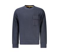 Hugo Boss Blue Organic Cotton Men's Sweatshirt - XXL