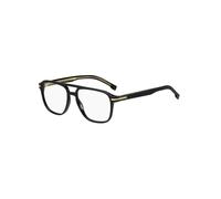 BOSS BOSS1600 807, Nero, ECO acetate, Uomini occhiali 54