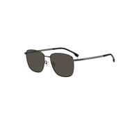 BOSS BOSS1870/F/S V81/IR, Grigio, Titanium, Uomini occhiali da sole 58