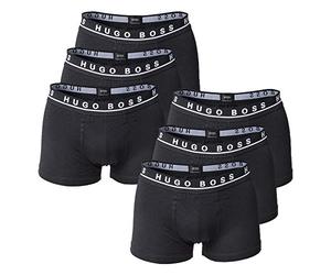 Hugo Boss Boxer Uomo Pantaloncini 6er Pacco - Boxer Slip, Elasticizzato - Scelta Colore (2X 3-Pack) - 001-schwarz, XL (X-Large) - 6-Pack
