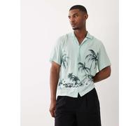 BOSS Camicia regular fit con maxi stampa - Style Rayer_M, 50559632 A disegni XXL