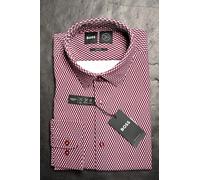 Hugo Boss Camicia Da Uomo Hank Kent Slim Fit Performance Stretch 43 17