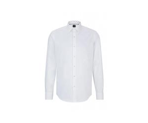 Hugo - Boss - Camicie > Camicie Eleganti - - Shirts - Uomo - Bianco - 4XL
