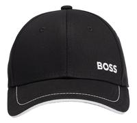 Hugo Boss Cappellino Style Cap-1 50492716 in twill di cotone con logo Nero