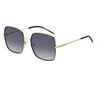 Hugo Boss Donna HG 1293/S RHL/9O Occhiali da sole Metallo Oro Grigio Squadrata Sfumato