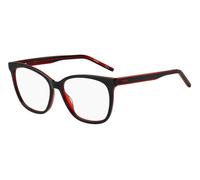 Hugo Boss Donna Hugo Boss HG 1251 OIT Montature da vista Acetato Nero/Rosso Cat Eye