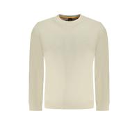 BOSS Felpa in terry di cotone con toppa con logo - Style Westart, 50509323 Beige chiaro L