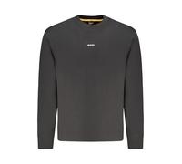 BOSS Felpa relaxed fit in terry di cotone con logo a contrasto - Style WeSmallcrew, 50514541 Nero XXL