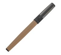 BOSS Penna roller con cannello color cammello e cappuccio con logo - Style Rollerball pen Gear Balance, 58465160 Grigio / Beige / Nero pz.