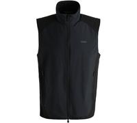 HUGO BOSS Gilet da golf, nero