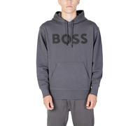 Hugo Boss Gray Cotton Hoody - IT44 | S